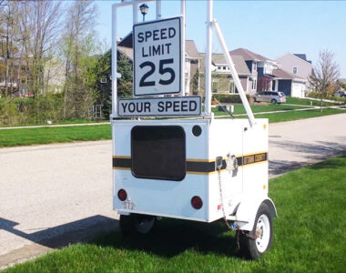 Speed Trailer for Road Safety