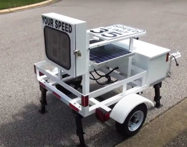 speed trailer for gated communities